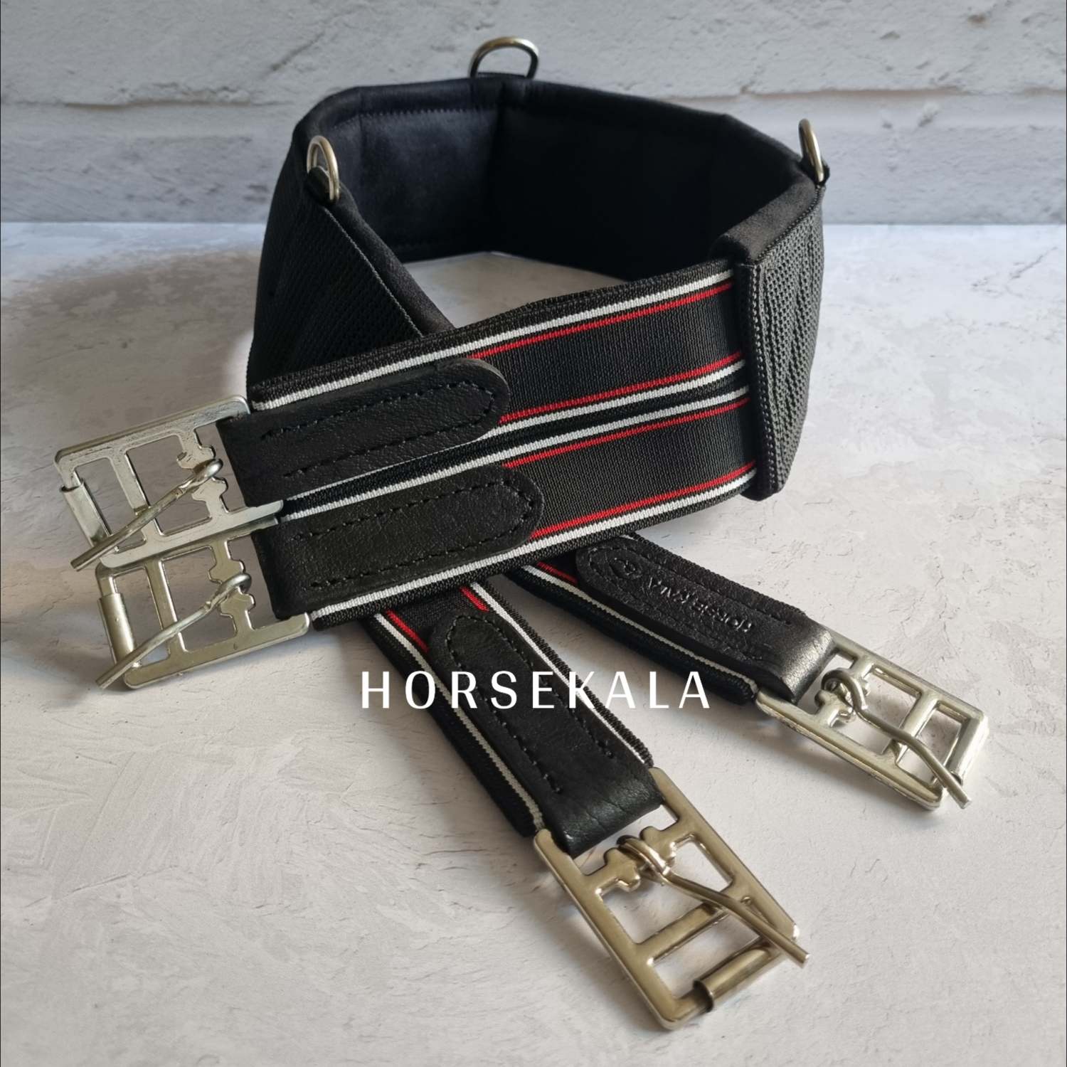 Padded both side elastic girth