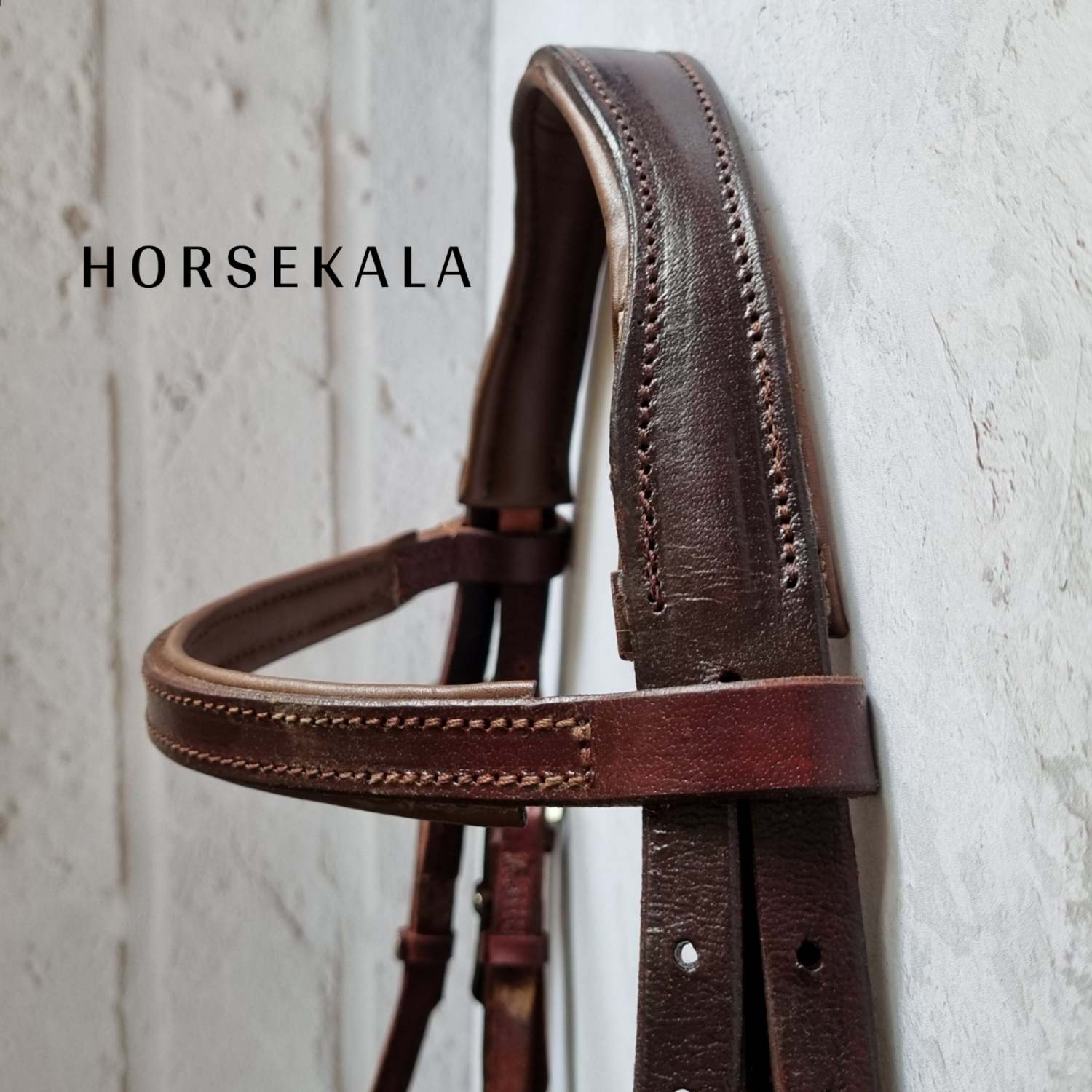 2-افسار فلش نوزبند چرمی