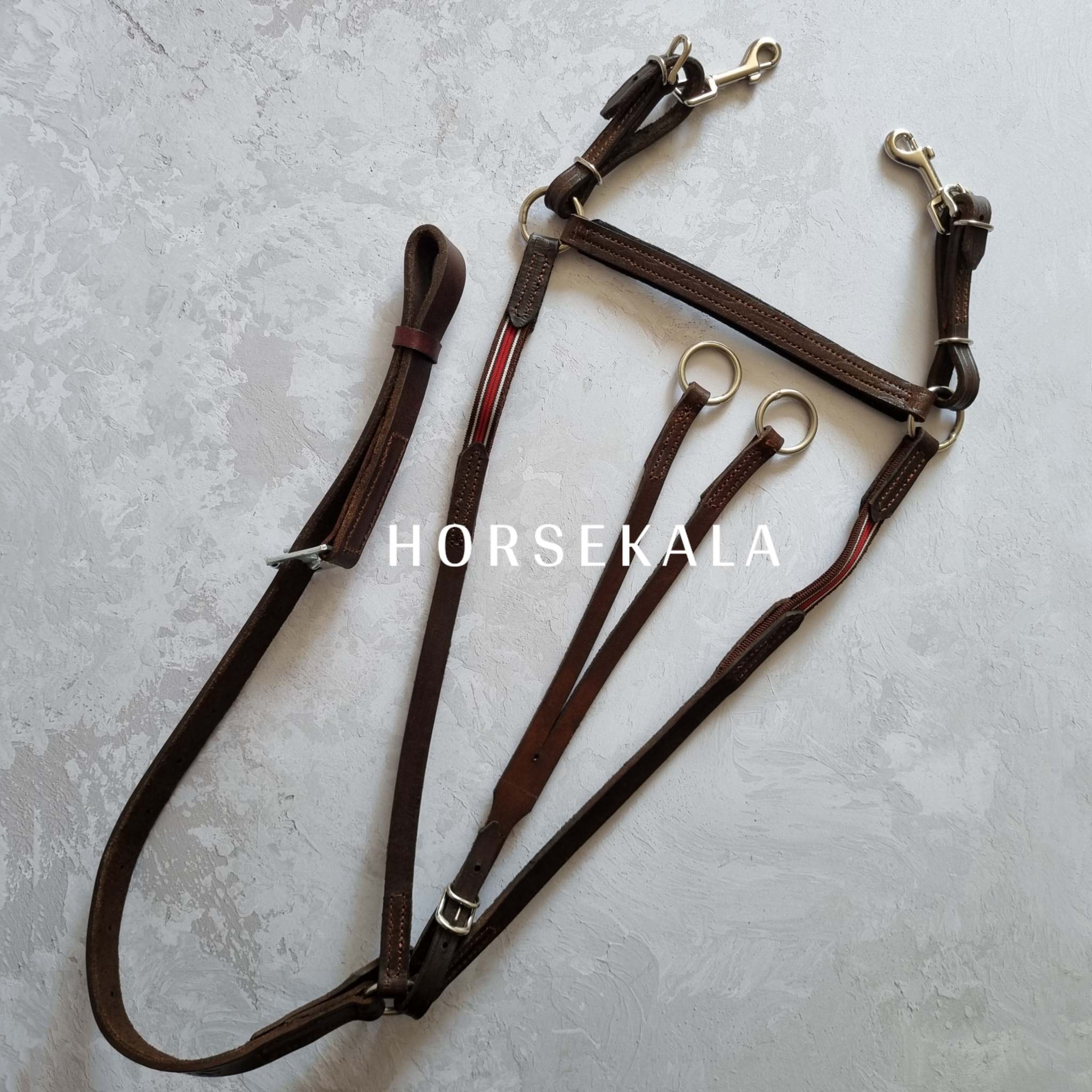 Bridge breastplate and with martingale