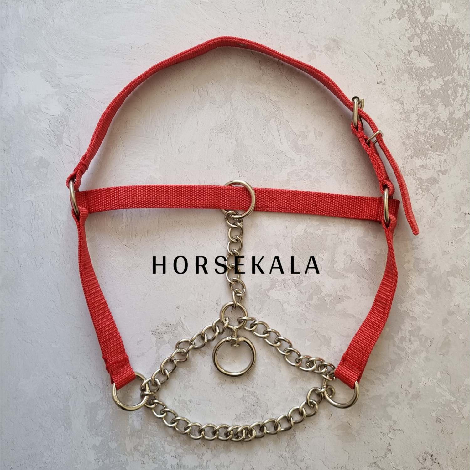 Chained halter