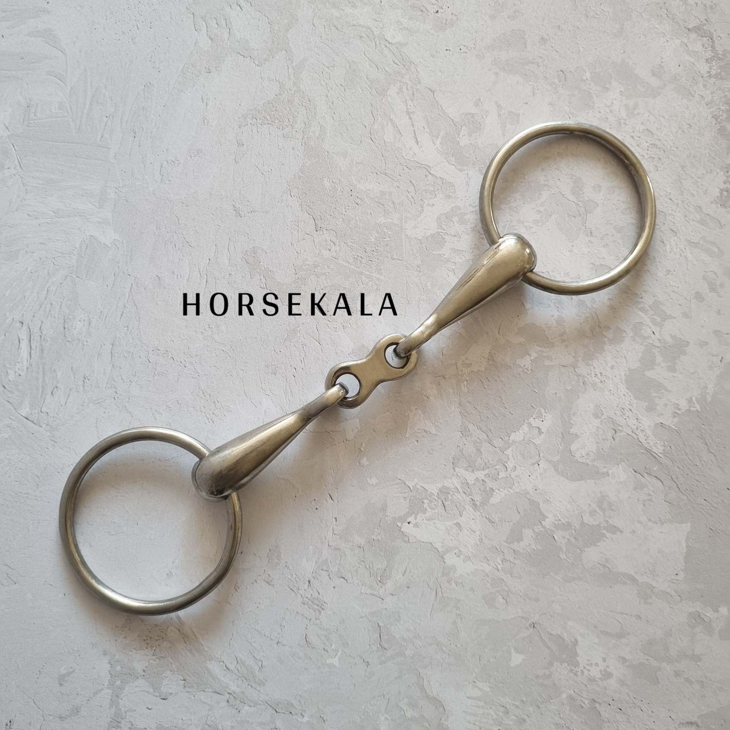 2 joint snaffle bit
