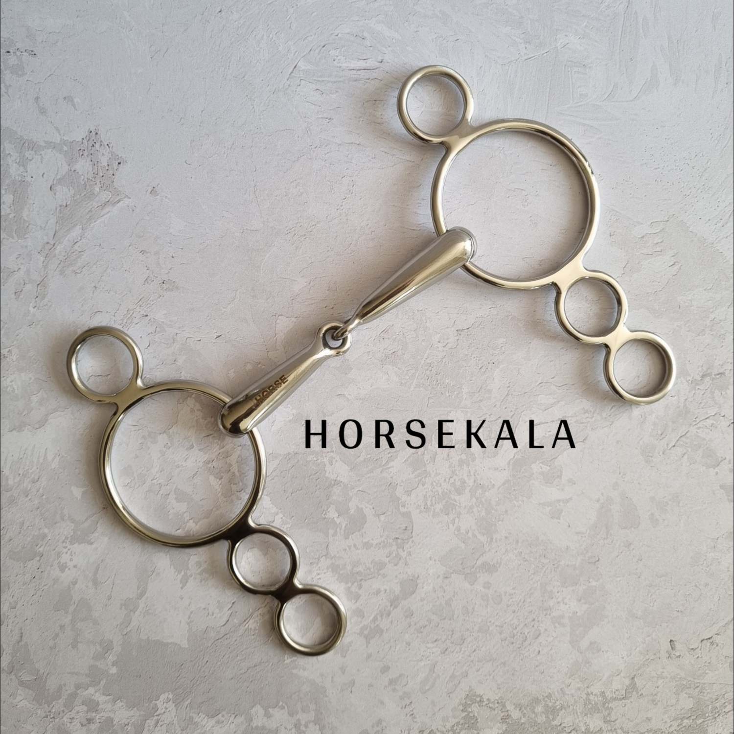 Gag with 4 rings and joint